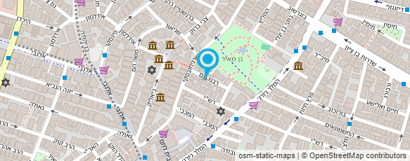 מפת הגעה אל פורמן דב