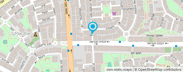 מפת הגעה אל פרופ' לוין יוסף