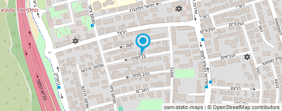 מפת הגעה אל ד. ניסן שרות לכל