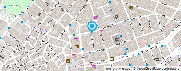 מפת הגעה אל הבורסה לנירות ערך בתל אביב בע"מ