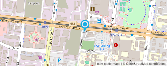 מפת הגעה אל אוטו קלין מפת הגעה אל אוטו קלין