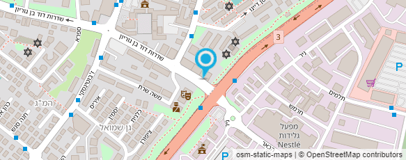 מפת הגעה אל בזק און ליין