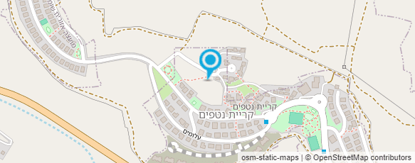 מפת הגעה אל מתניה הר-טוב-אדריכל נוף