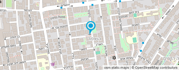 מפת הגעה אל איזנברג אורנה