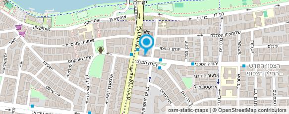 מפת הגעה אל מינימרקט הכיכר