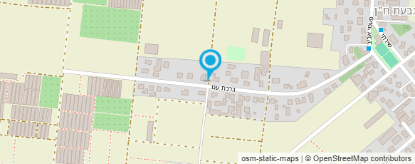 מפת הגעה אל בית בטבע - יריב אביב