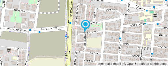 מפת הגעה אל ד"ר דורפמן דב