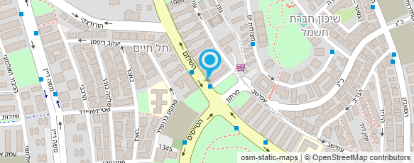 מפת הגעה אל מספרת ירון