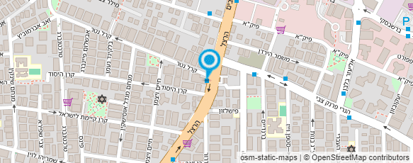 מפת הגעה אל פירות וירקות שלום