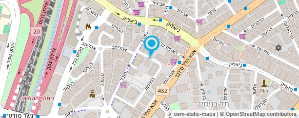 מפת הגעה אל נטלי שרותי רפואה בע"מ