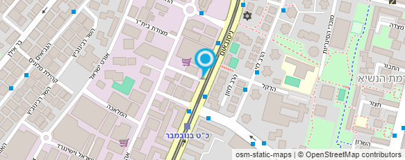 מפת הגעה אל איכות לחצנות לוין יעקב