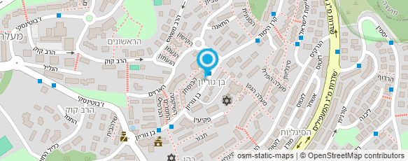 מפת הגעה אל מרכז אומנויות ע"ש ברר