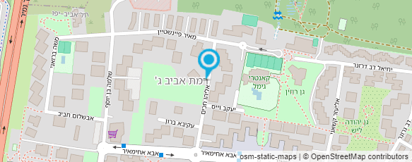 מפת הגעה אל מוניות לנתב"ג