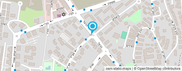 מפת הגעה אל עו''ד ונוטריון אסף אלעזר