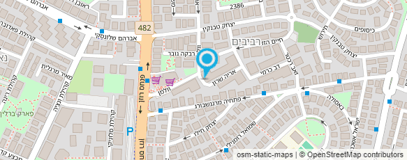 מפת הגעה אל ד"ר מור אברהם