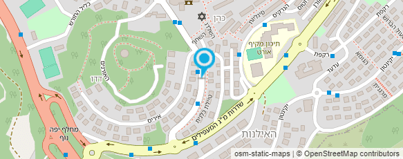 מפת הגעה אל חירורג מישאל