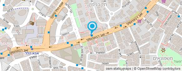 מפת הגעה אל תרמיקס - מרכז יזמות