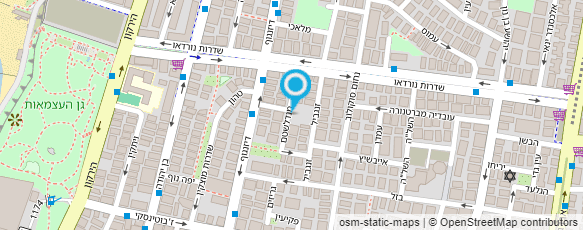 מפת הגעה אל קשת  - מרכז  ע"ש מיטשל