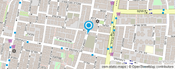 מפת הגעה אל מנחם הורוביץ