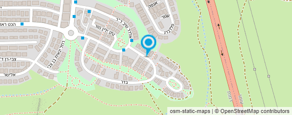 מפת הגעה אל פעוטון בוני בובוני