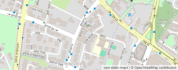 מפת הגעה אל דיור מוגן לקשיש - המועדון