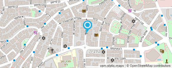 מפת הגעה אל סטודיו אמירה סופר ע"ש לוינה שפירא