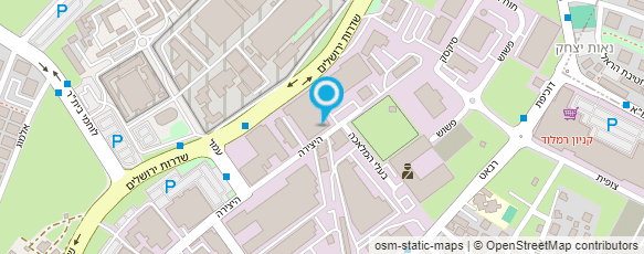 מפת הגעה אל עוף אנ"ש ליובאוויטש בע"מ