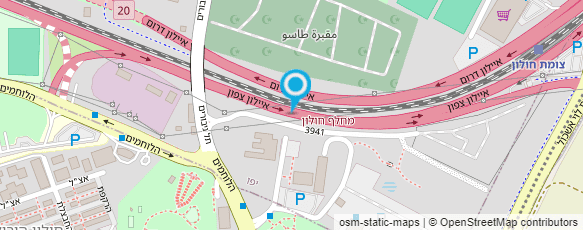 מפת הגעה אל קבוצת יצירה בע"מ