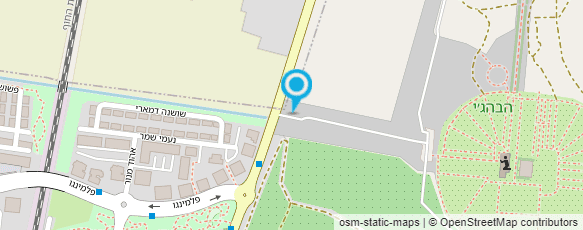 מפת הגעה אל הגן הבהאי עכו