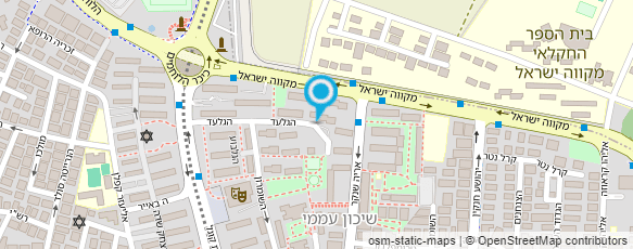 מפת הגעה אל והבה רונן - האמבט מפת הגעה אל והבה רונן - האמבט