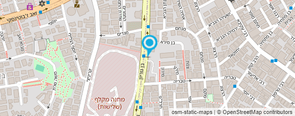 מפת הגעה אל מילוסלבסקי אדריכלים בע"מ