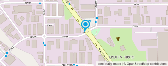 מפת הגעה אל איילנברג י. ייצור רהיטים בע"מ