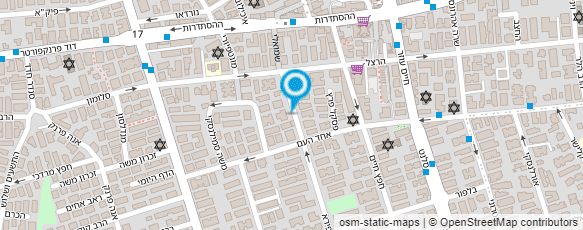 מפת הגעה אל עוז שרותי אינסטלציה