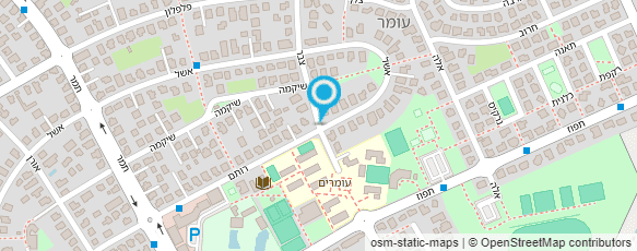 מפת הגעה אל מועצה מקומית עומר