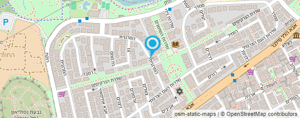 מפת הגעה אל פרחי המרגנית-עיצוב לאירועים