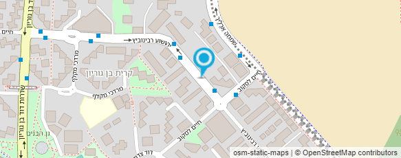 מפת הגעה אל מתפרת אביבה