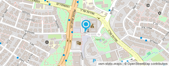 מפת הגעה אל עיריית באר שבע