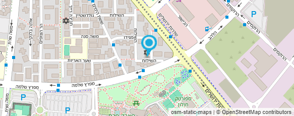 מפת הגעה אל קרית שרת