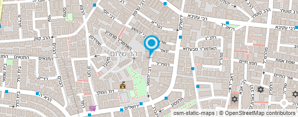 מפת הגעה אל בית דין צדק -חניכי הישיבות