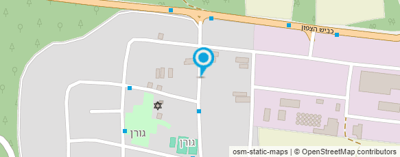 מפת הגעה אל חוויה בגורן