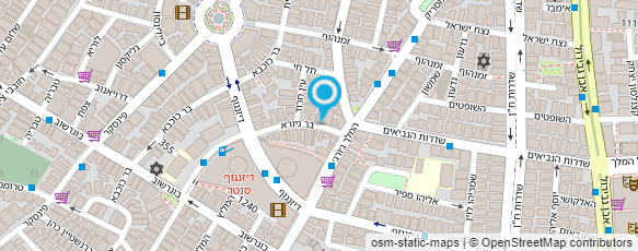 מפת הגעה אל מרגולין שמעון ורוני