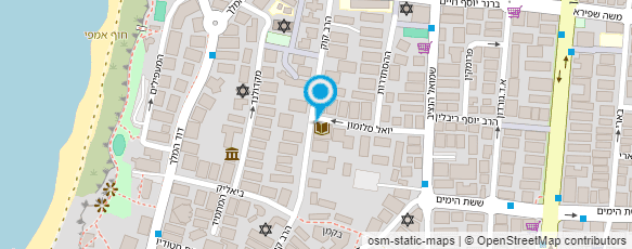 מפת הגעה אל הספריה ע"ש דבורה בן יהודה