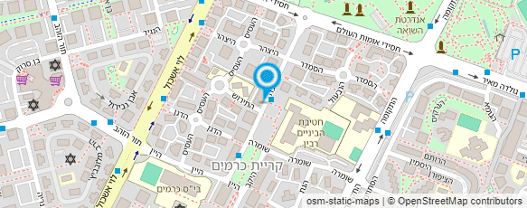 מפת הגעה אל שירותי בריאות כללית