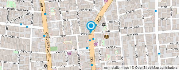 מפת הגעה אל מרכז בריאות האשה