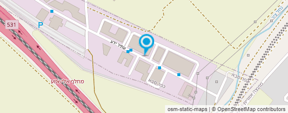 מפת הגעה אל אספרו טכנולוגיות מידע