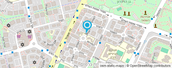 מפת הגעה אל גני שקד