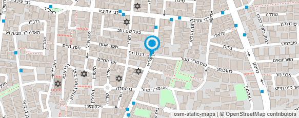 מפת הגעה אל בנק ירושלים לפיתוח ומשכנתאות בע"מ