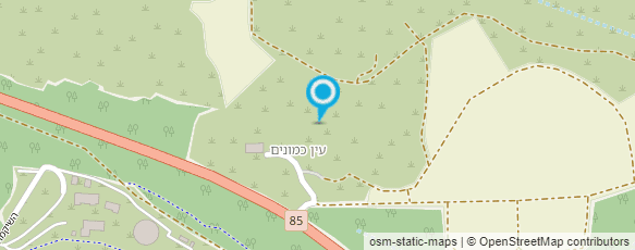 מפת הגעה אל מחלבת עין כמונים