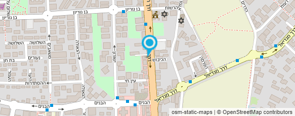 מפת הגעה אל ד"ר לייזר סופיאן