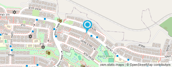 מפת הגעה אל שירותי בריאות כללית